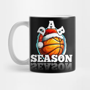 Basketball Christmas Dab Mug